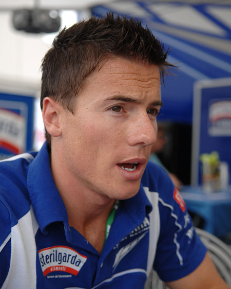 Not a very flattering picture, but an honest one. James Toseland is still the likeable bloke he was, but he thinks more about his answers and as a result seems a little more serious...