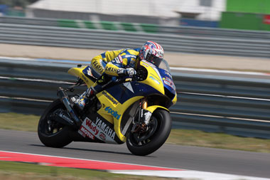 Colin Edwards had to work hard for his grid position...