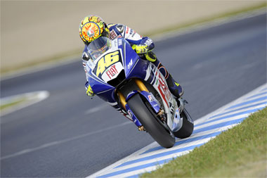 Imperious and pretty much untouchable, Rossi was the image of the relaxed professional all weekend...