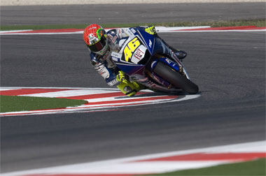 Valentino Rossi. Now 70 points clear at the top of the table. Want to bet against him? Me neither...