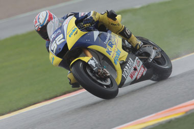 James Toseland brought some circuit knowledge with him, but it dodn't help the weather...