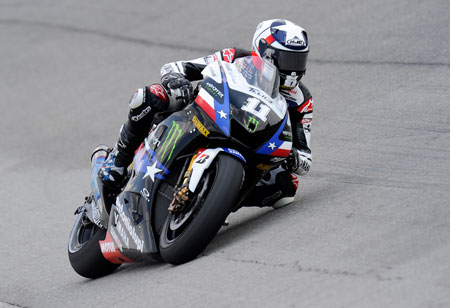 Ben Spies just gets better and better. And he NEVER goes backwards... (Pic: Yamaha)