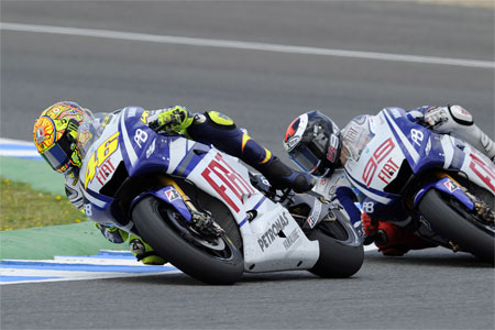 Valentino Rossi produced a rabbit for the hat to get both a brilliant start and an exceptional race pace...