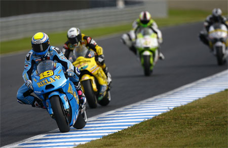 Alvaro Bautista rode brilliantly. The boy will go far... (Pic: Suzuki)