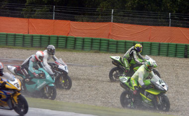 "Oh I do like to be beside the seaside..." Chris Walker and Craig Jones teach Fonsi Nieto and Vittorio Ianuzzo the basics of English beach holiday etiquette, Buckets, spades and optional dog doo not pictured.