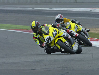 A fine example of formation flying, not just once but twice, by the Alto Evolution boys after a tough start...