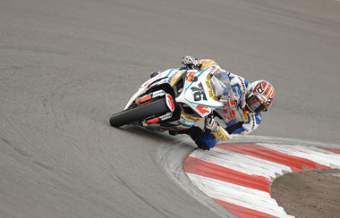 Hero of the day Max Neukirchner in practice