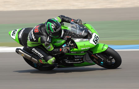 Tom Sykes, consistently the top Kawasaki and earmning his place...