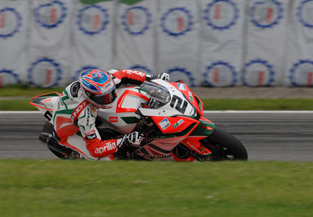 Leon Camier took the home team advantage and made the most of it, despite a disappointing Superpole.