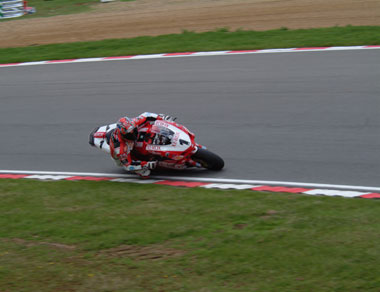 Despite the Number One plate, Ducati didn't seem to want to give the commitment that Toseland gave them...