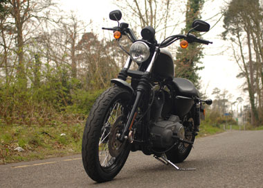 You can almost imagine Steve McQueen jumping wire on it. I know thatw as a Triumph but you see what I mean, I'm sure...